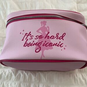 Barbie Pink Iconic Women's Cosmetic Bag EUC